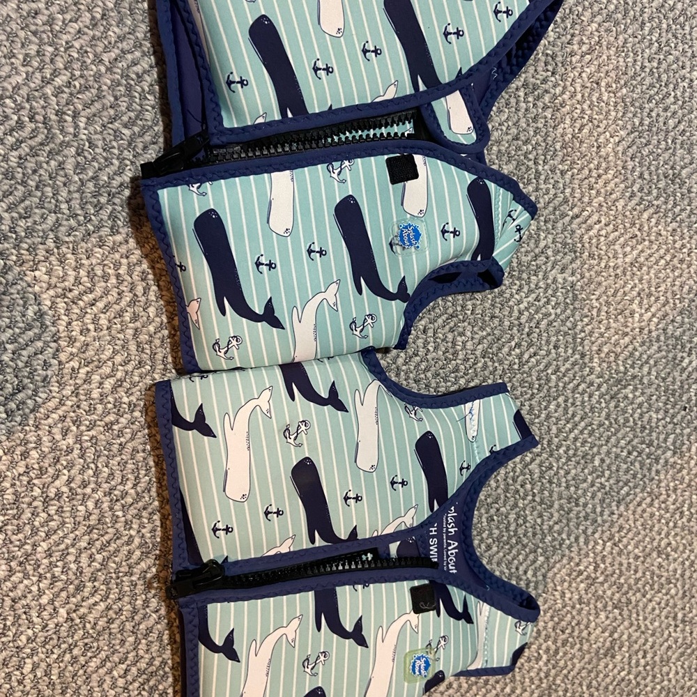 (2) Splash About Splash About Go Splash Swim Vest 1-2 years old